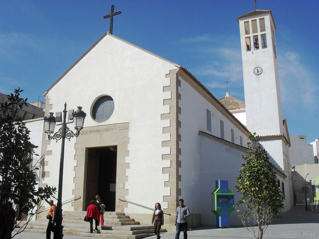 Iglesia de ntra sra del rosario roquetas de mar 1